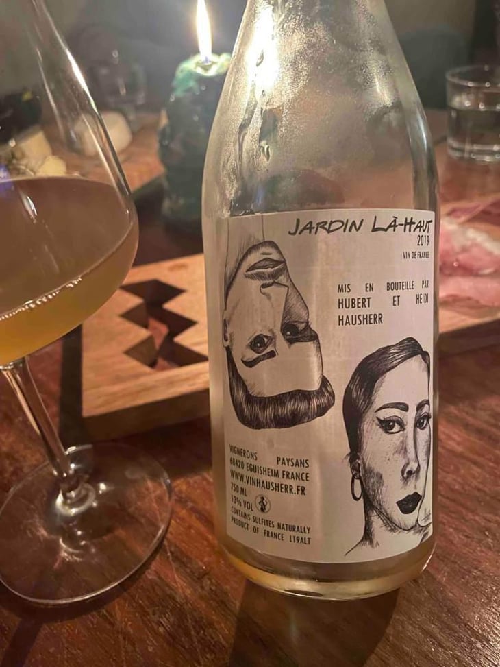 Le Jardin Là Haut Lieu-dit Altengarten - Vin Hausherr - Hubert & Heidi Hausherr 