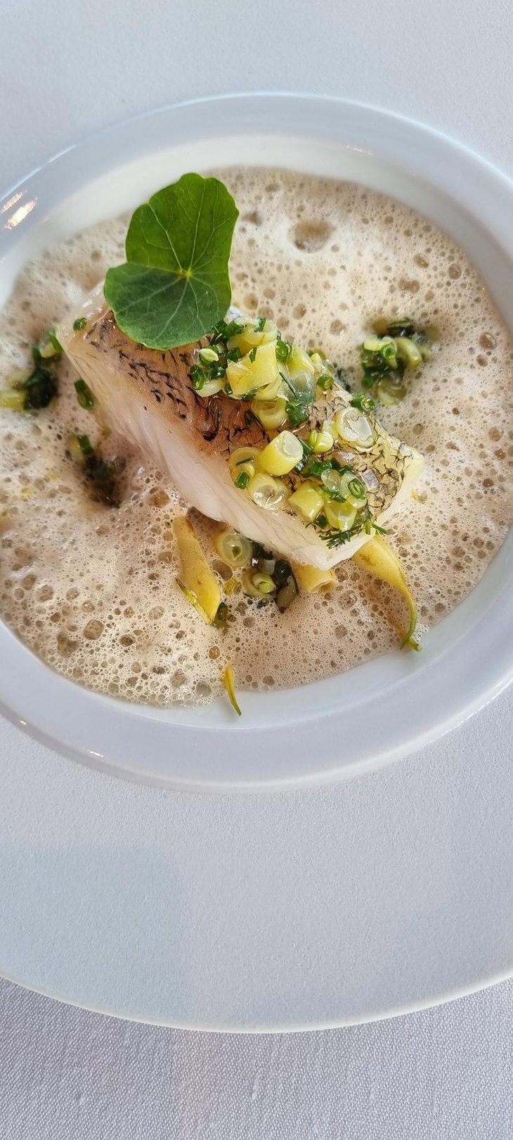 Le Lieu De Ligne, Haricots De Nos Maraîchers, Sauce Vierge - Ar Men Du - 802147