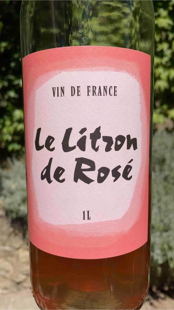 Le Litron de Rosé - Vignerons en Boîte - Fred Goubet 