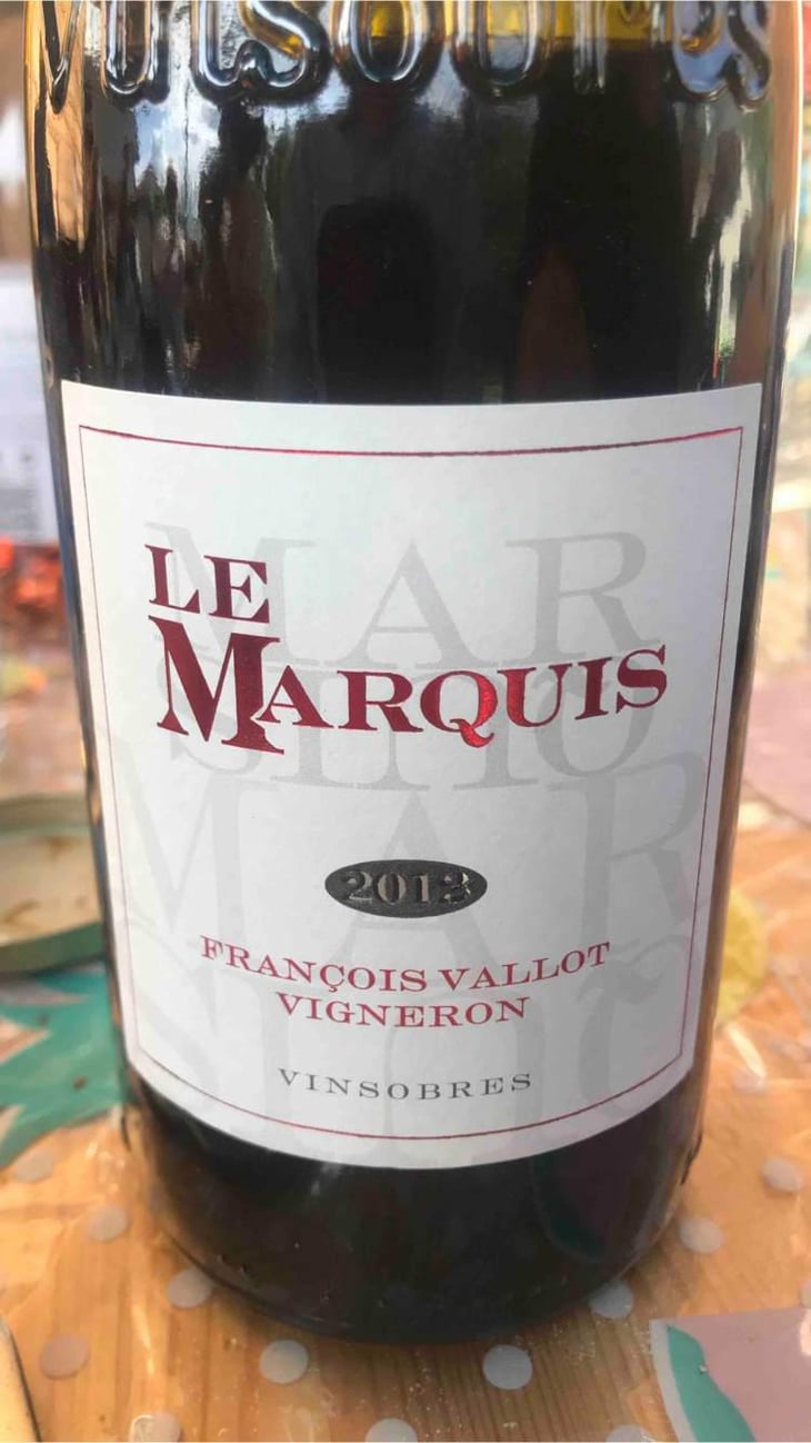 Le Marquis - Domaine Vallot - Le Coriançon - Anaïs & François Vallot 