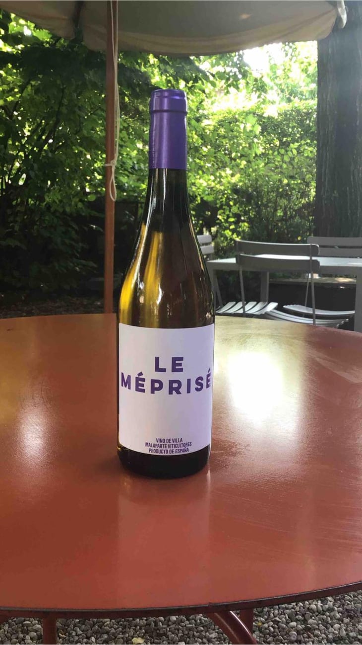 Le Méprisé (Blanco) - Vinos Malaparte - Elisa De Frutos & Ruben Salamanca 