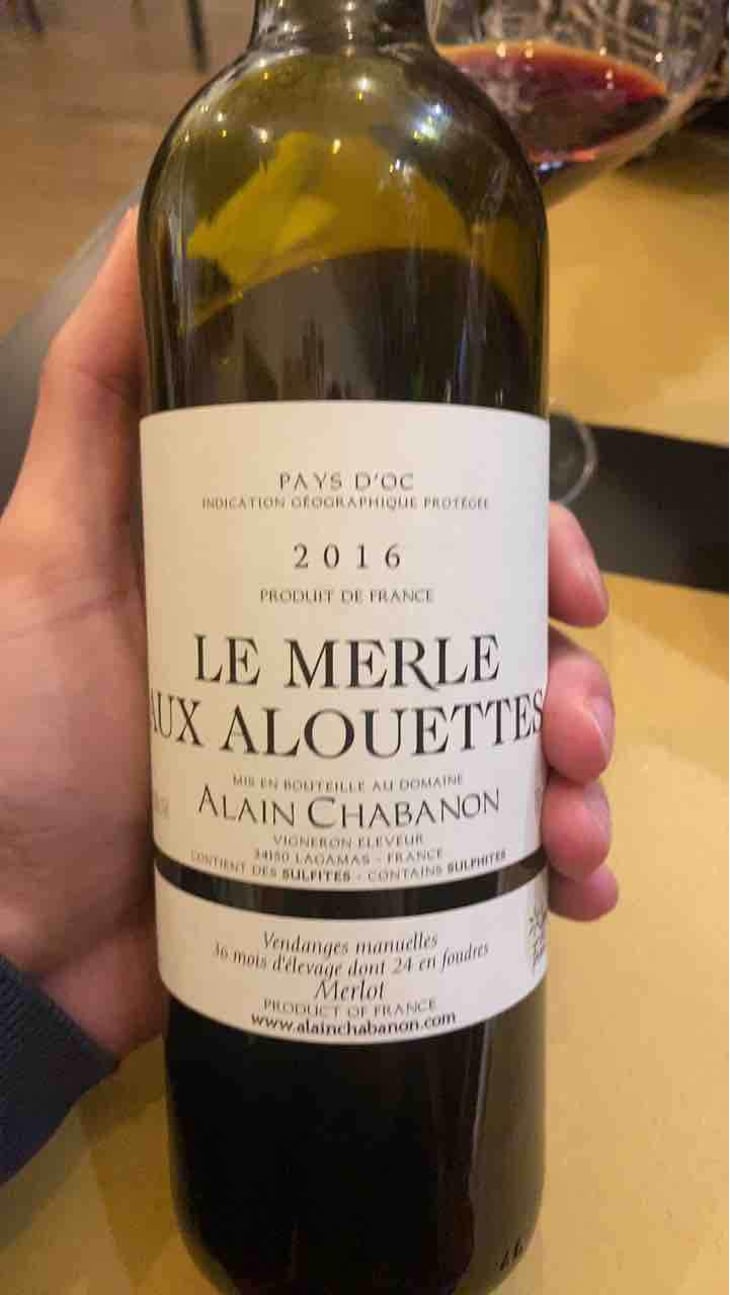 Le Merle Aux Alouettes - Domaine Alain Chabanon - Alain Chabanon -2014
