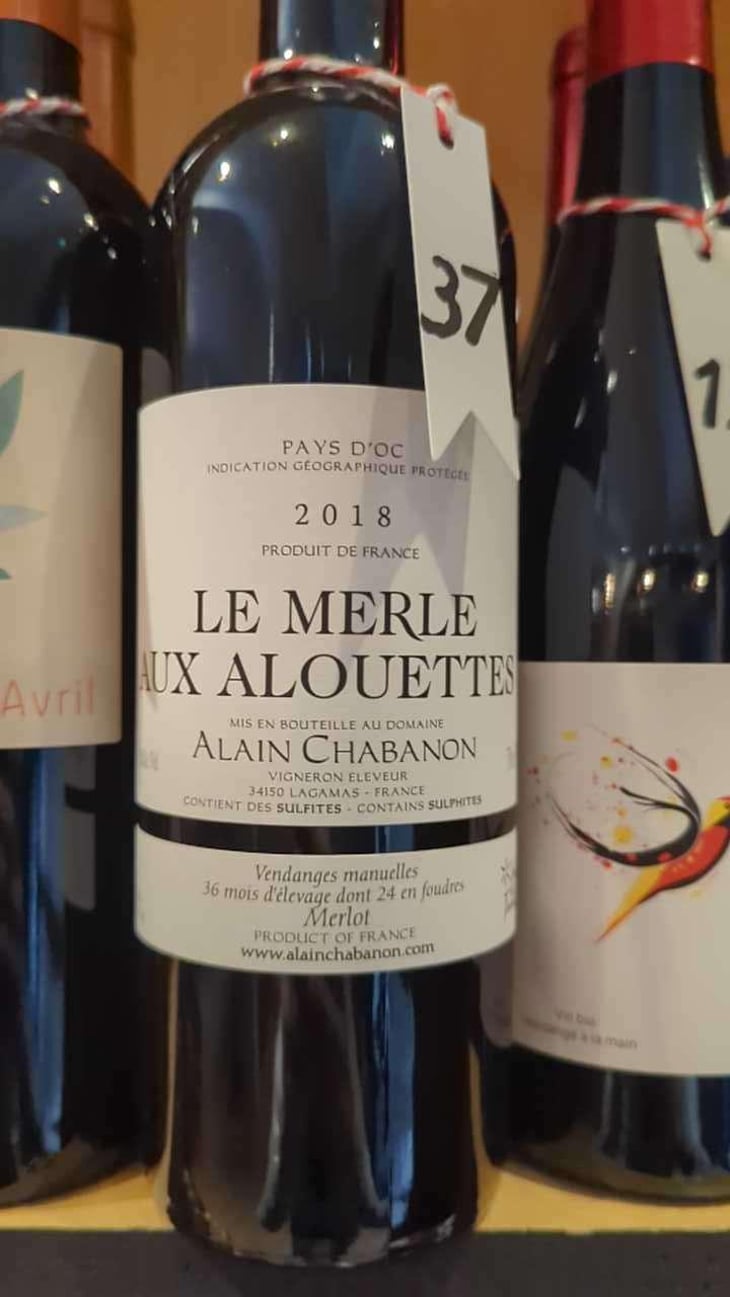 Le Merle Aux Alouettes - Domaine Alain Chabanon - Alain Chabanon -2014