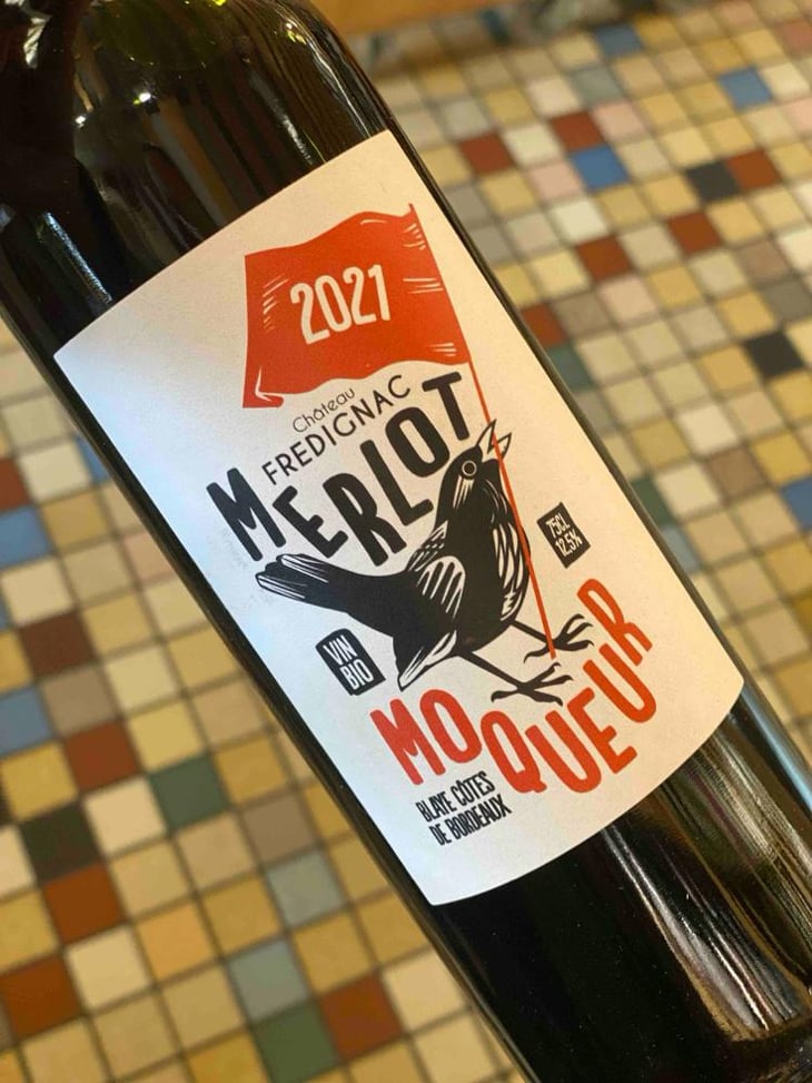 Le Merlot Moqueur - Château Frédignac - Ludivine & Vincent L'Amouller 