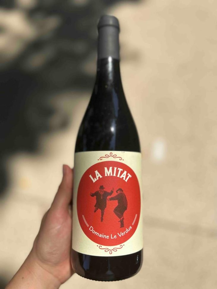 La Mitat Rouge - Domaine Le Verdus - Aline Solignac & Philippe Rousseau -2022