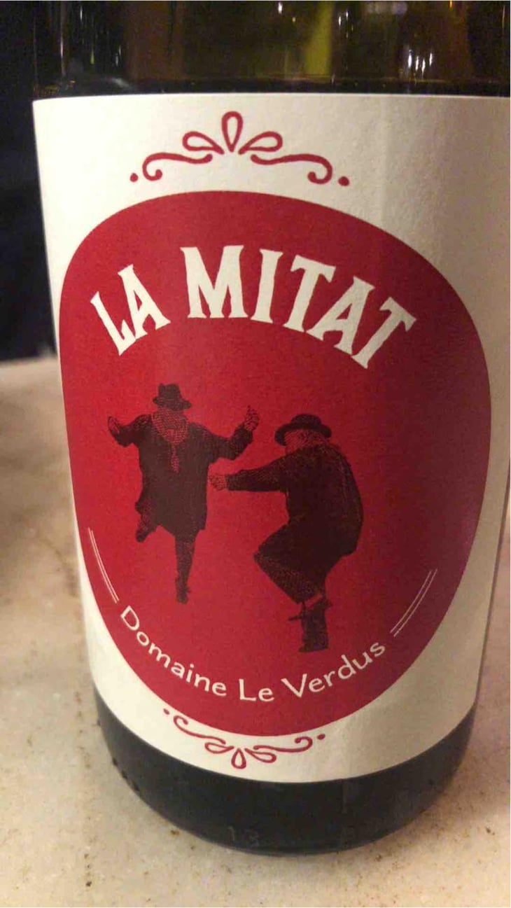La Mitat Rouge - Domaine Le Verdus - Aline Solignac & Philippe Rousseau -2022