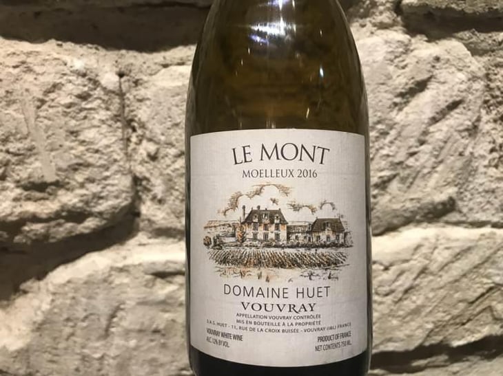 Le Mont Moelleux - Domaine Huet - Benjamin Joliveau -2016