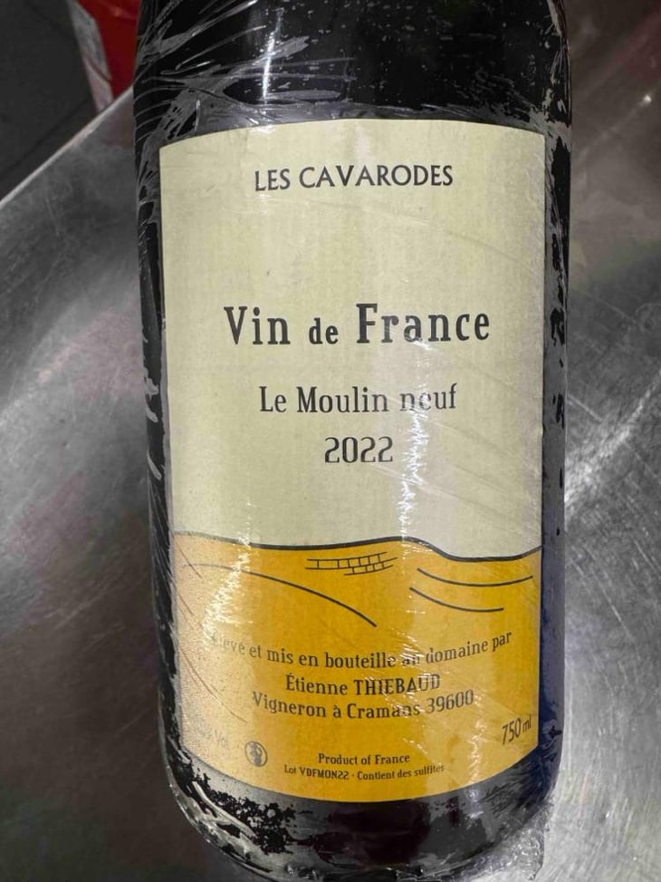 Le Moulin Neuf - Domaine des Cavarodes - Etienne Thiebaud -2022
