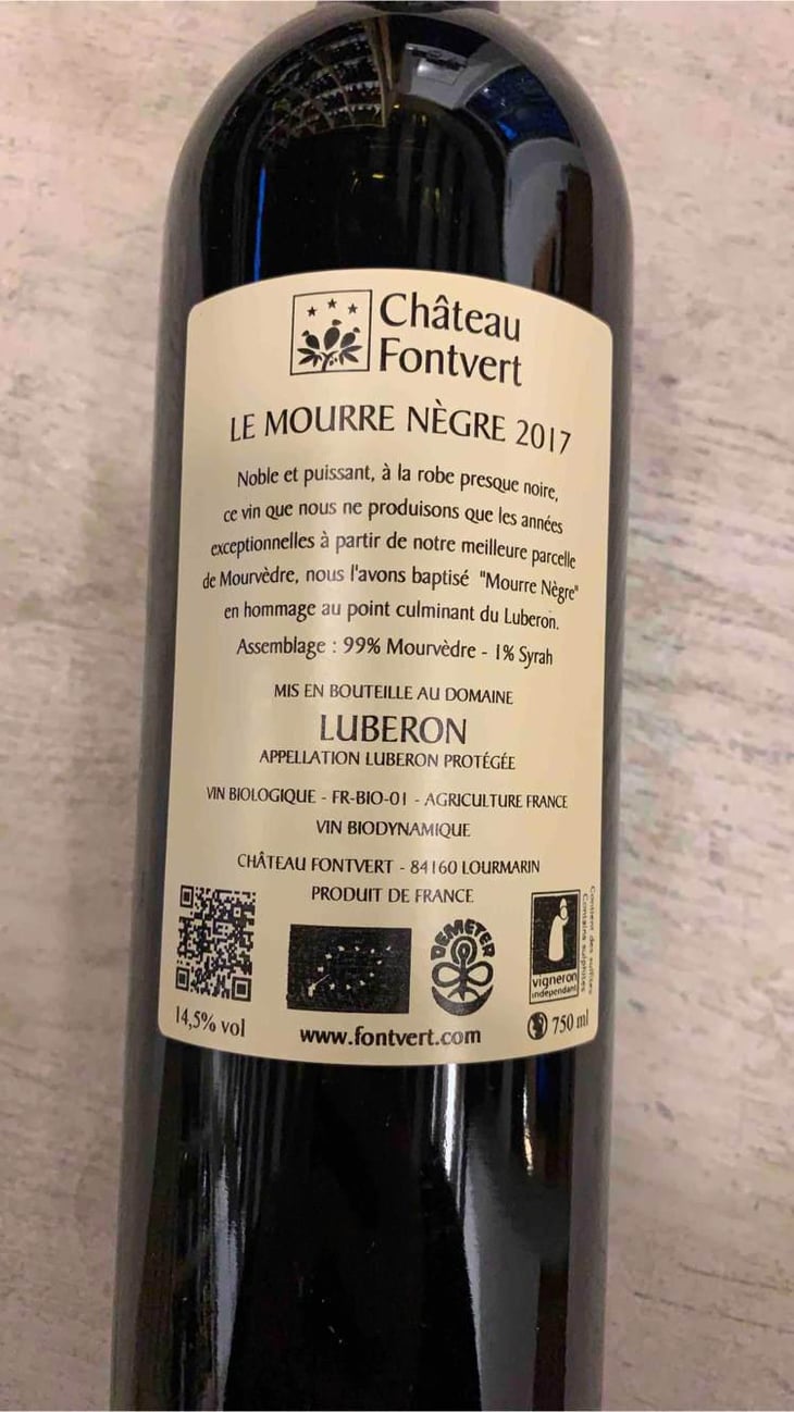 Le Mourre Negre - Château Fontvert - Yoann Malandain & Michael Renaud 
