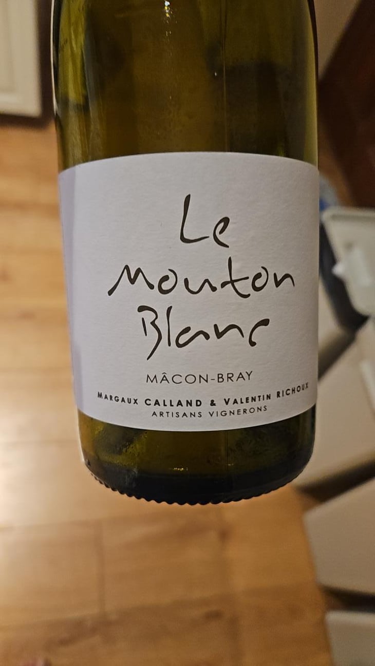 Le Mouton Blanc - Domaine La Vigne Mouton - Margaux Calland & Valentin Richoux 
