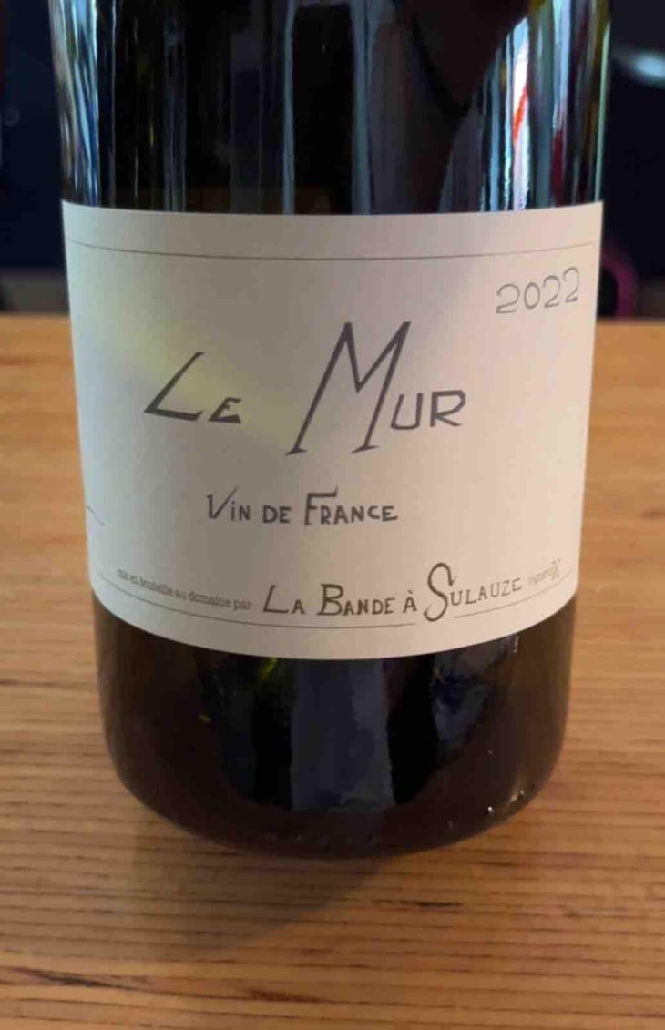 Le Mur - Domaine de Sulauze - Karina & Guillaume Lefèvre -2022
