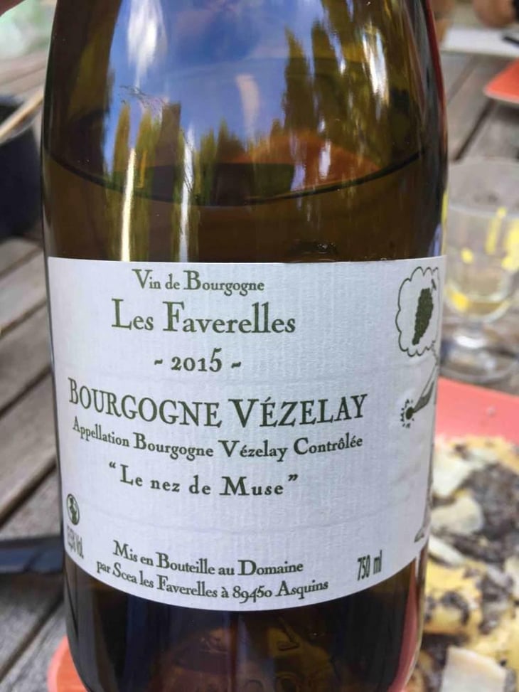 Le nez de Muse blanc - Domaine des Faverelles - Isabelle & Patrick Georgelin 