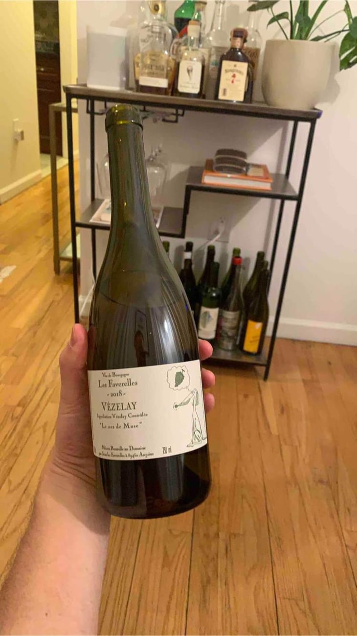 Le nez de Muse blanc - Domaine des Faverelles - Isabelle & Patrick Georgelin 