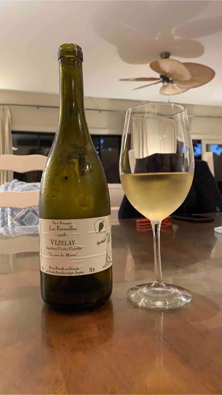 Le nez de Muse blanc - Domaine des Faverelles - Isabelle & Patrick Georgelin 