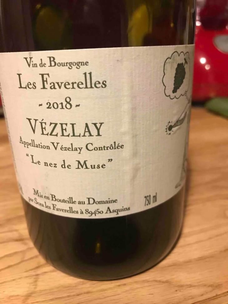 Le nez de Muse blanc - Domaine des Faverelles - Isabelle & Patrick Georgelin 
