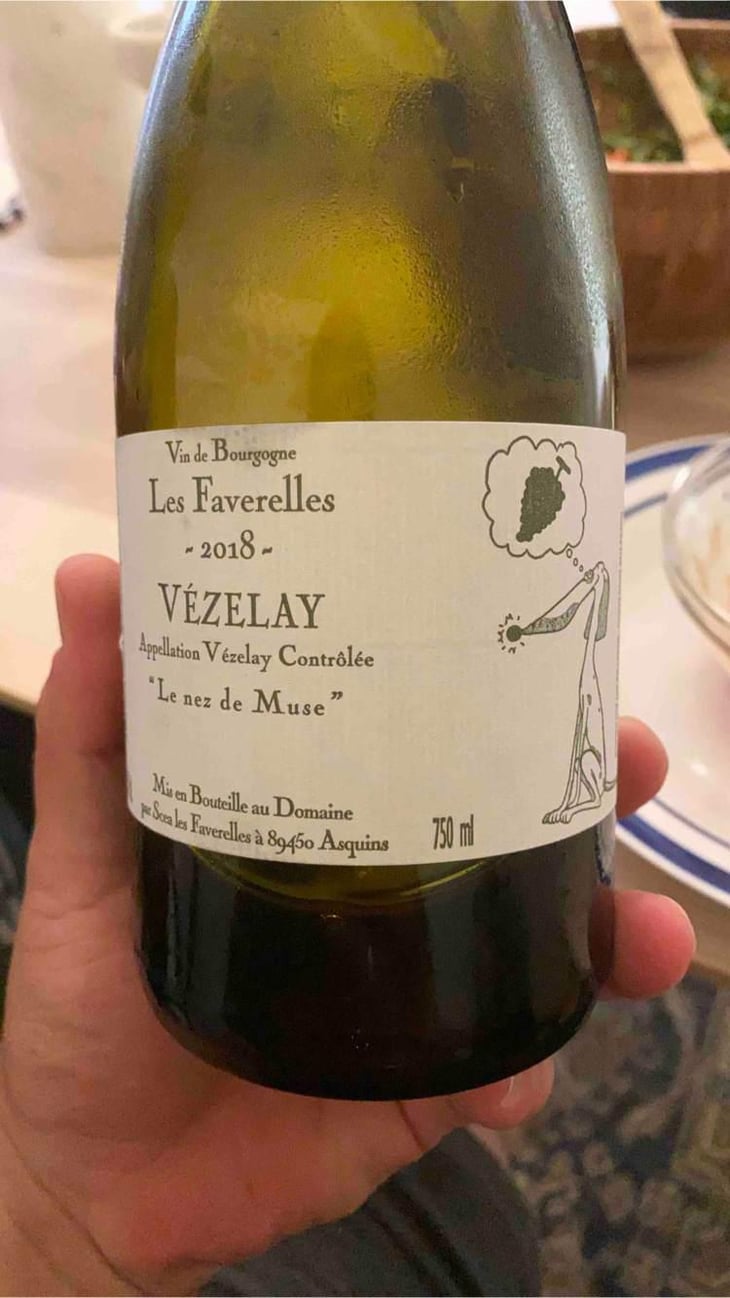 Le nez de Muse blanc - Domaine des Faverelles - Isabelle & Patrick Georgelin 