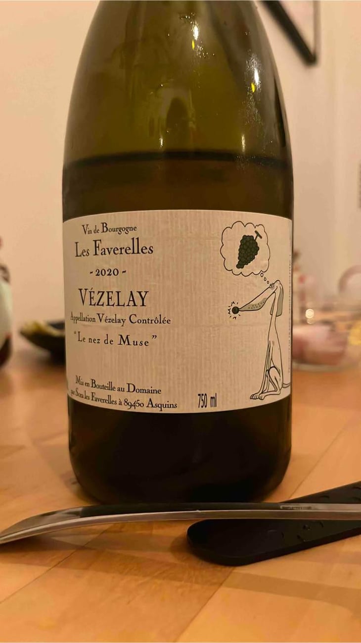 Le nez de Muse blanc - Domaine des Faverelles - Isabelle & Patrick Georgelin 
