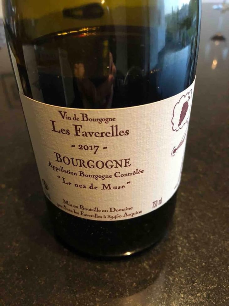 Le nez de Muse rouge - Domaine des Faverelles - Isabelle & Patrick Georgelin 