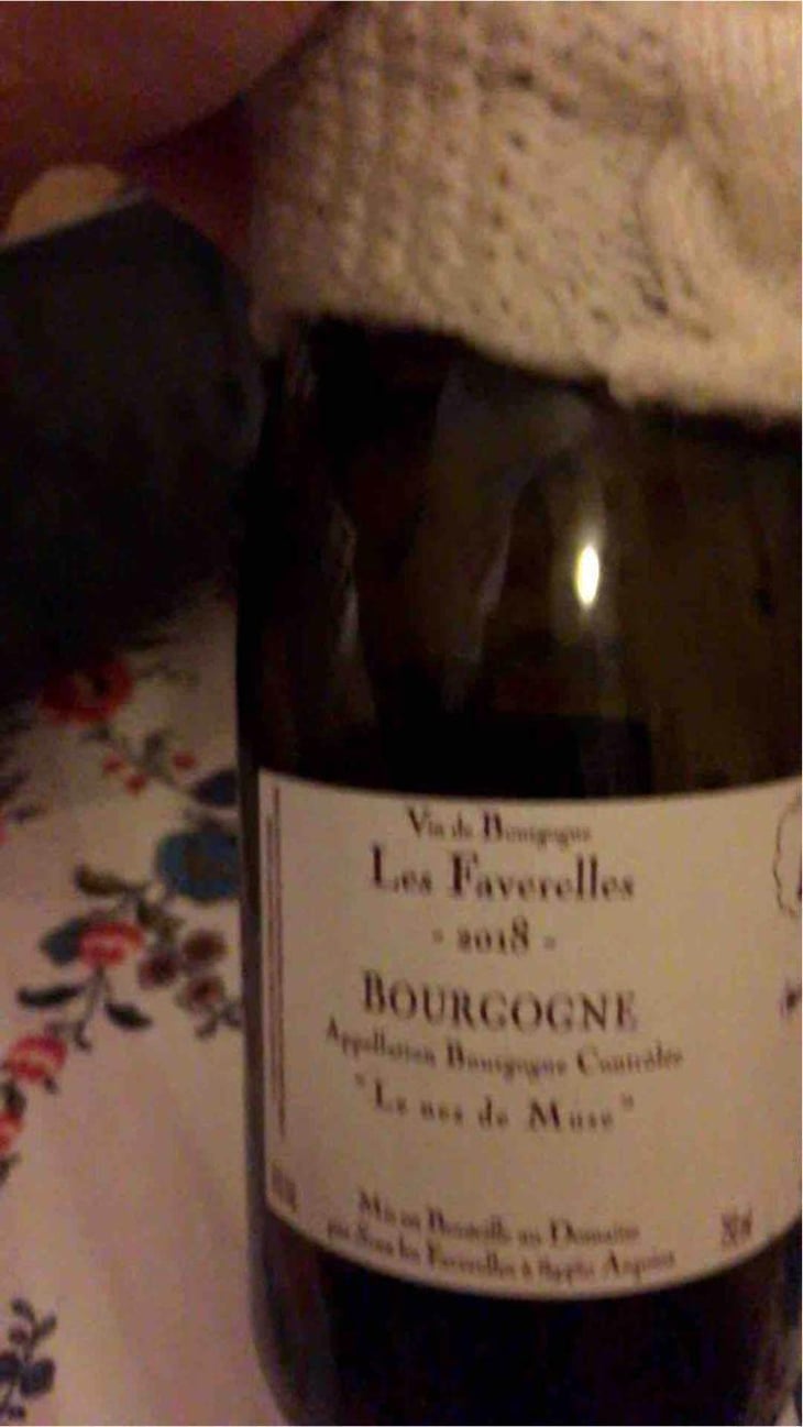 Le nez de Muse rouge - Domaine des Faverelles - Isabelle & Patrick Georgelin 