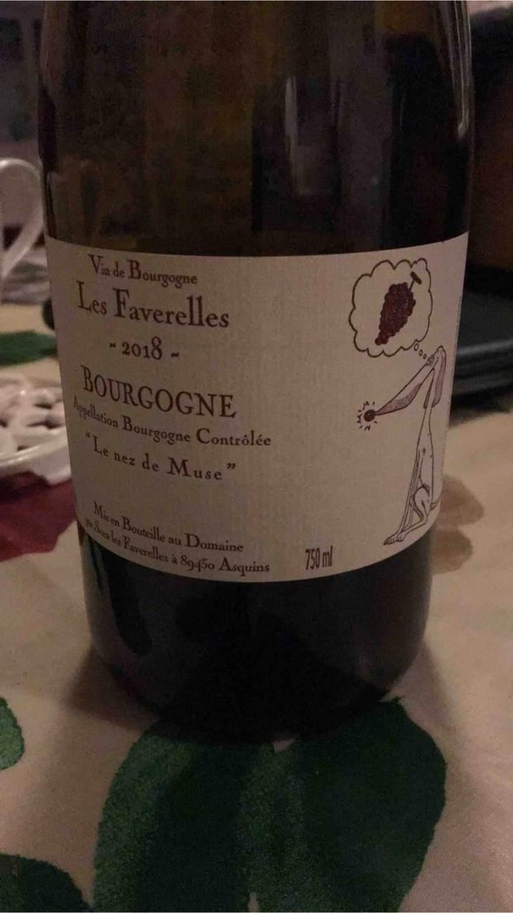 Le nez de Muse rouge - Domaine des Faverelles - Isabelle & Patrick Georgelin 