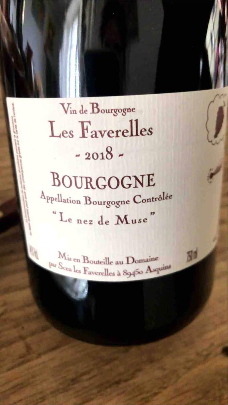Le nez de Muse rouge - Domaine des Faverelles - Isabelle & Patrick Georgelin 
