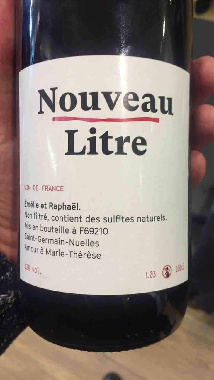 Le Nouveau Litre - Lapins Des Vignes - Raphaël Beysang & Emélie Hurtubise 