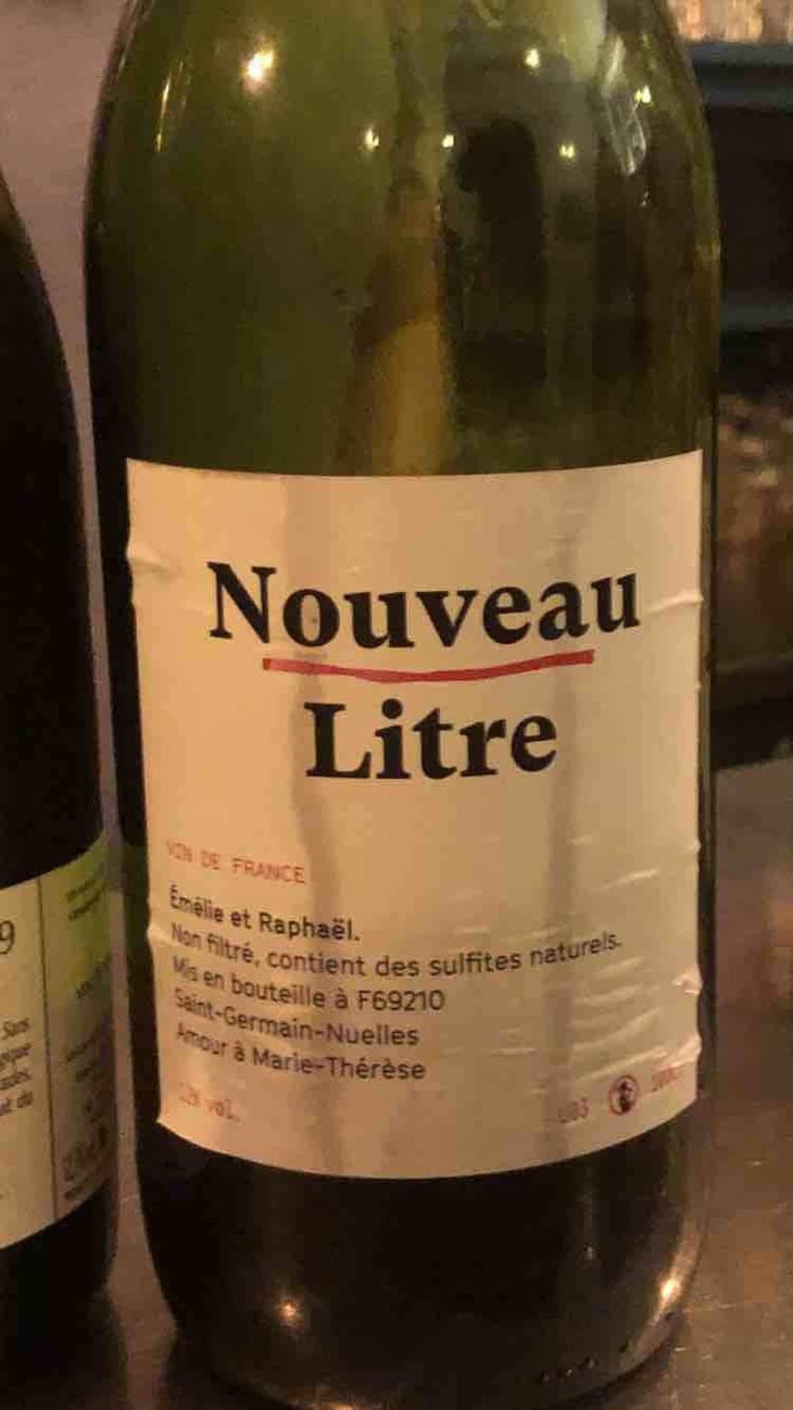 Le Nouveau Litre - Lapins Des Vignes - Raphaël Beysang & Emélie Hurtubise 