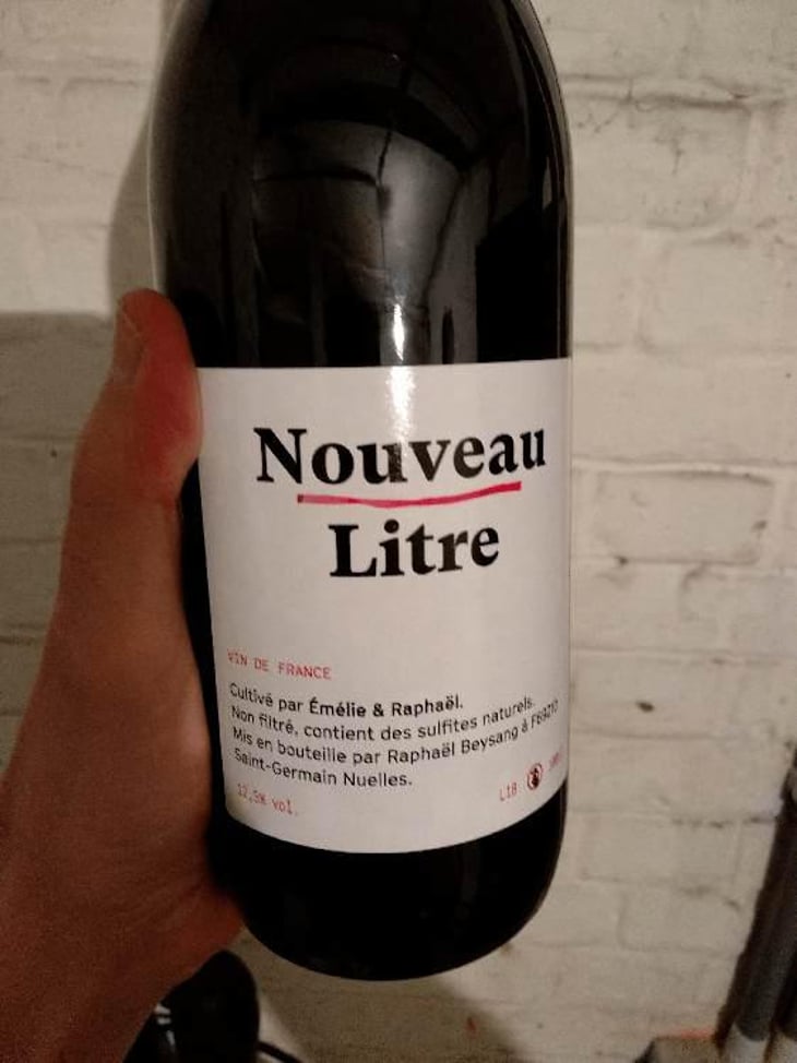 Le Nouveau Litre - Lapins Des Vignes - Raphaël Beysang & Emélie Hurtubise 