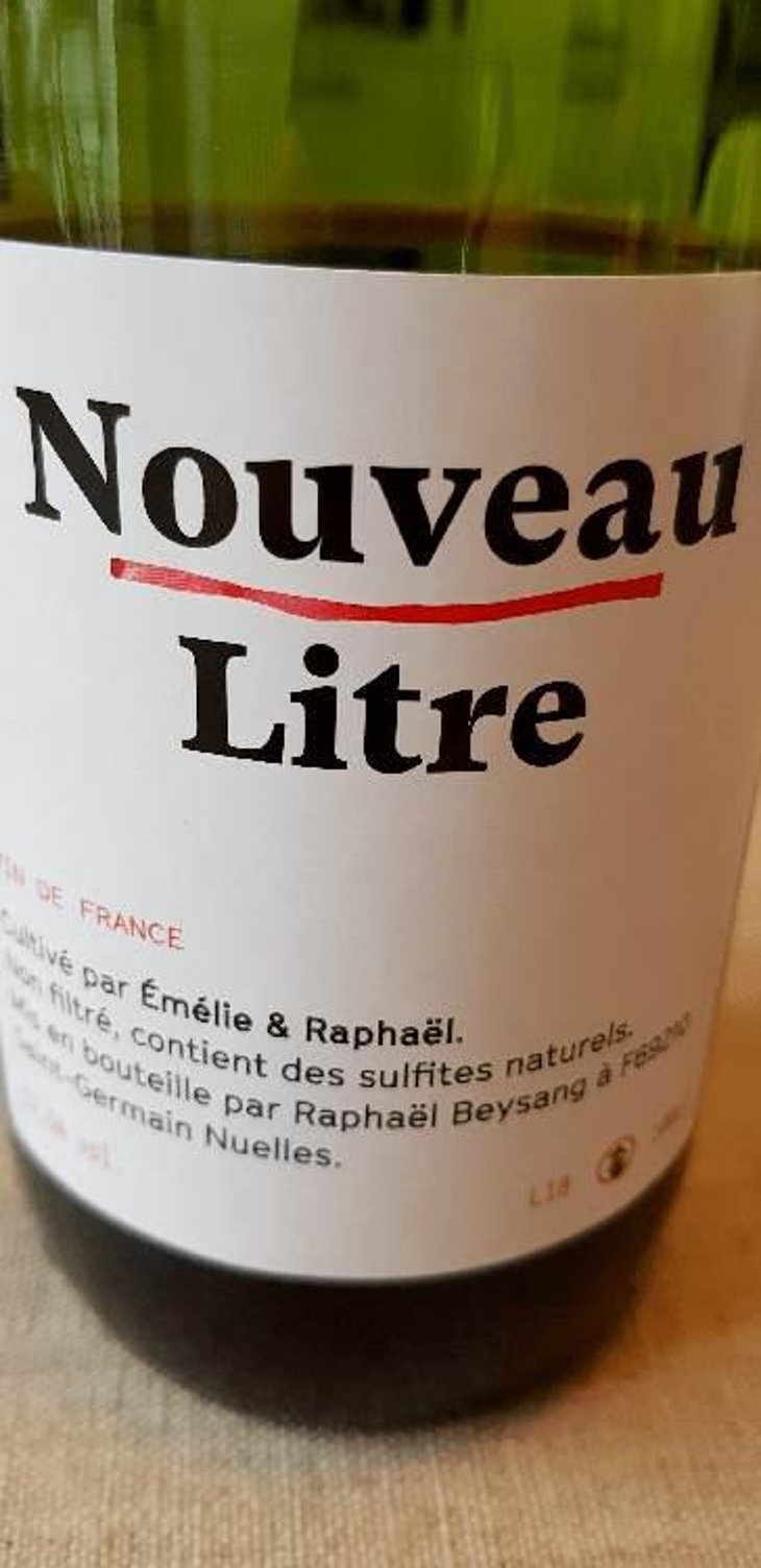 Le Nouveau Litre - Lapins Des Vignes - Raphaël Beysang & Emélie Hurtubise 