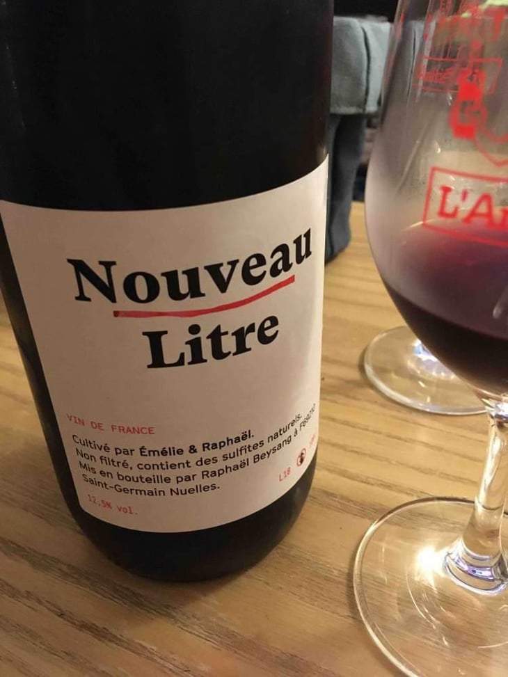 Le Nouveau Litre - Lapins Des Vignes - Raphaël Beysang & Emélie Hurtubise 