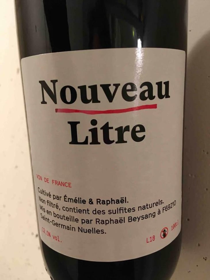 Le Nouveau Litre - Lapins Des Vignes - Raphaël Beysang & Emélie Hurtubise 
