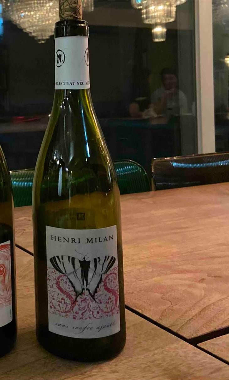Le Papillon blanc - Domaine Milan - Emma, Théophile & Henri Milan 