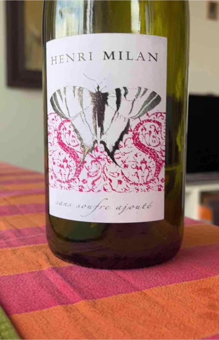 Le Papillon blanc - Domaine Milan - Emma, Théophile & Henri Milan 