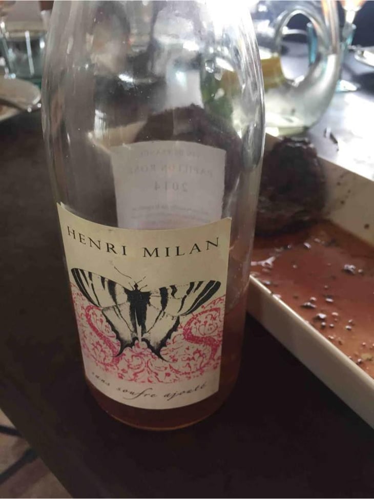 Le Papillon Rosé - Domaine Milan - Emma, Théophile & Henri Milan 