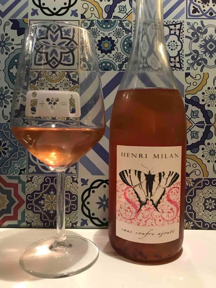 Le Papillon Rosé - Domaine Milan - Emma, Théophile & Henri Milan 