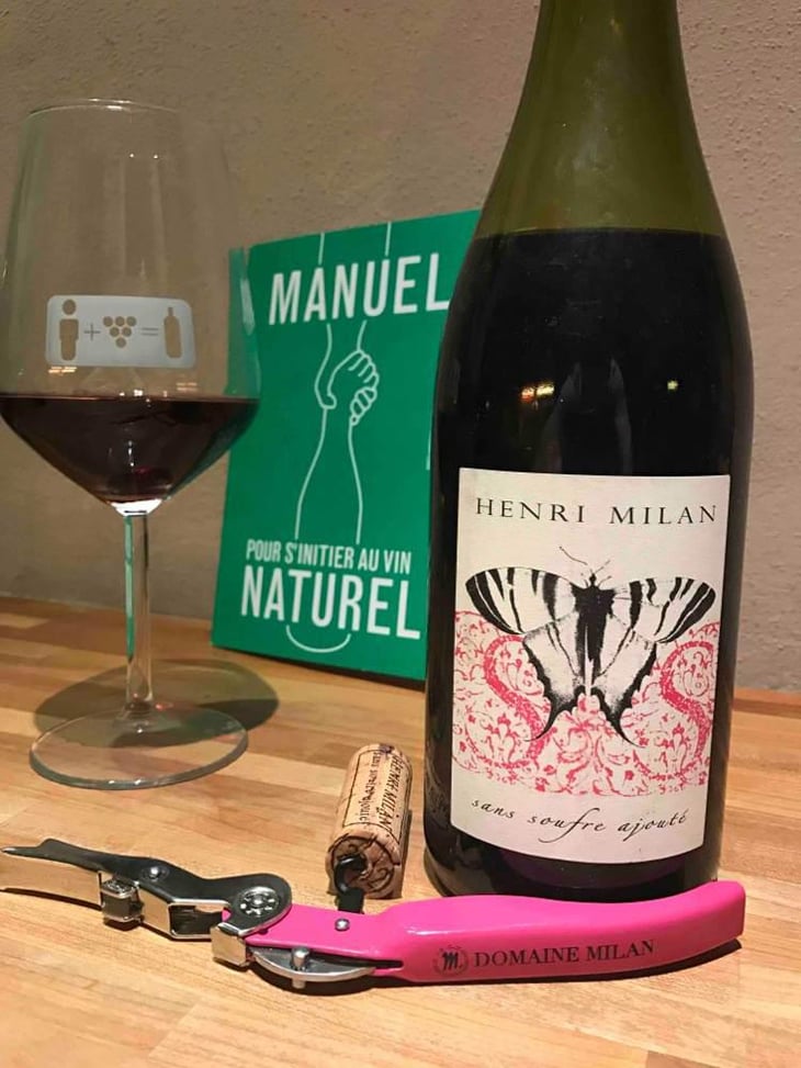 Le Papillon Rouge - Domaine Milan - Emma, Théophile & Henri Milan 