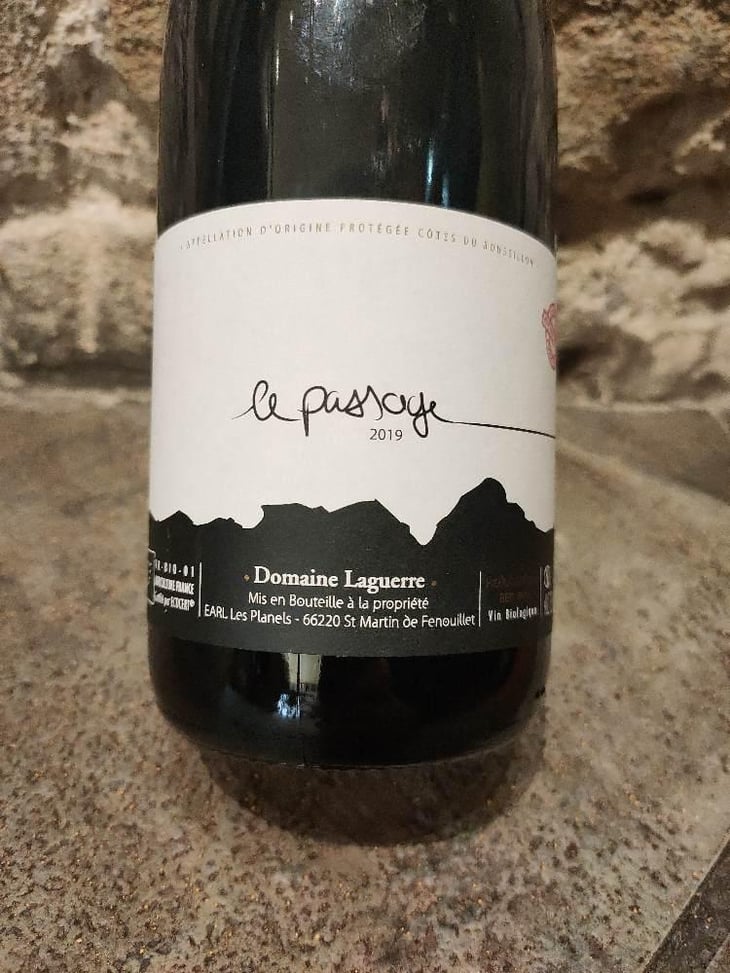 Le Passage - Domaine Laguerre - Eric & Corinne Laguerre -2019
