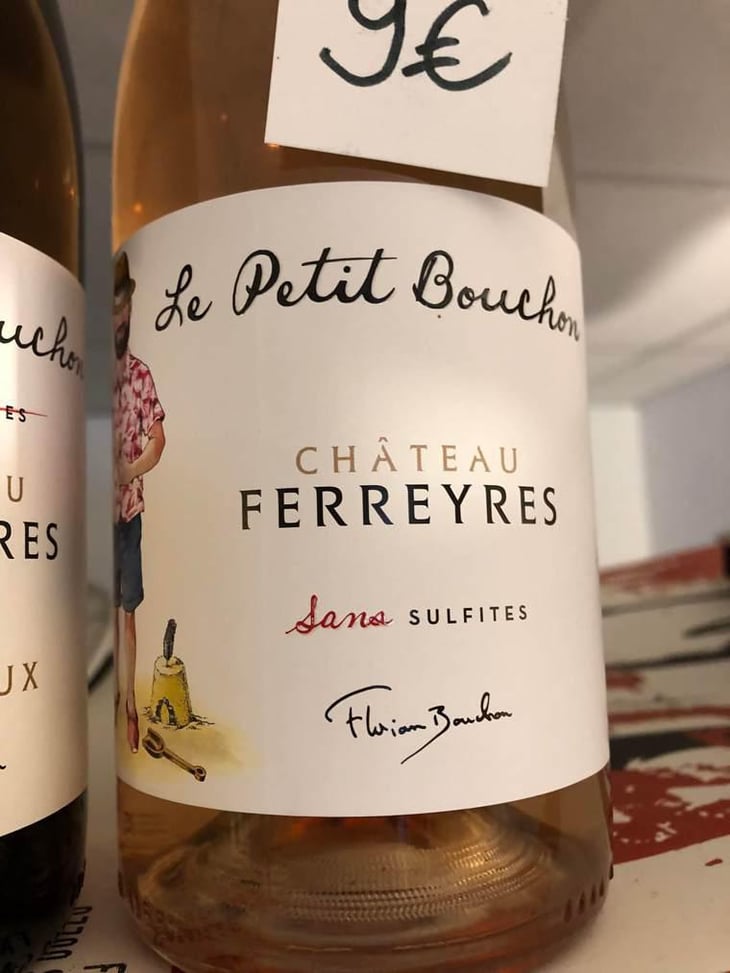 Le petit bouchon - Chateau Ferreyres - Florian Bouchon 