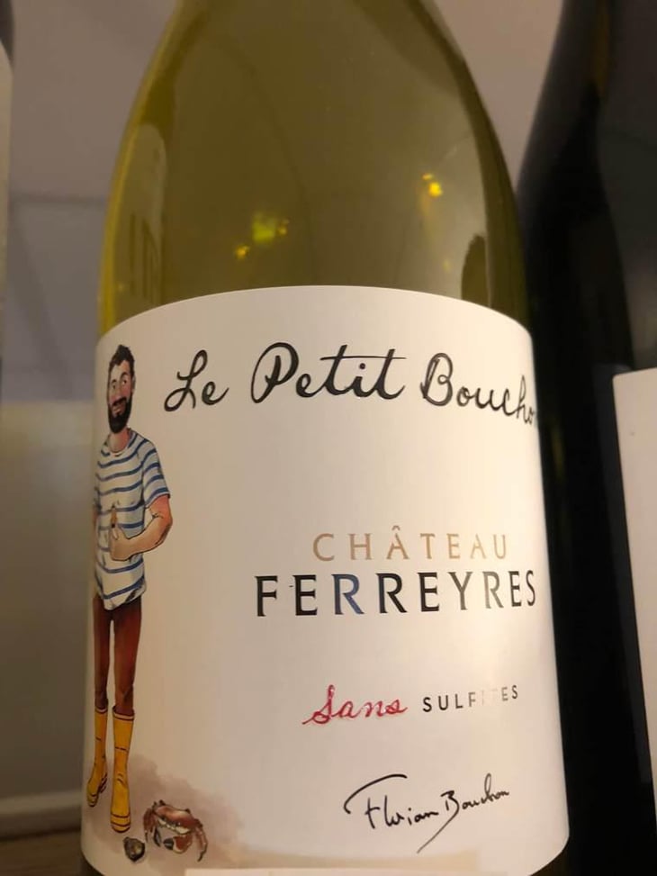 Le petit bouchon - Chateau Ferreyres - Florian Bouchon 