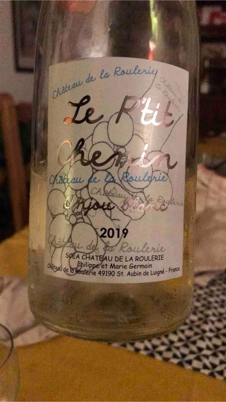 Le Petit Chenin - Château De La Roulerie - Philipe Et Marie Germain 