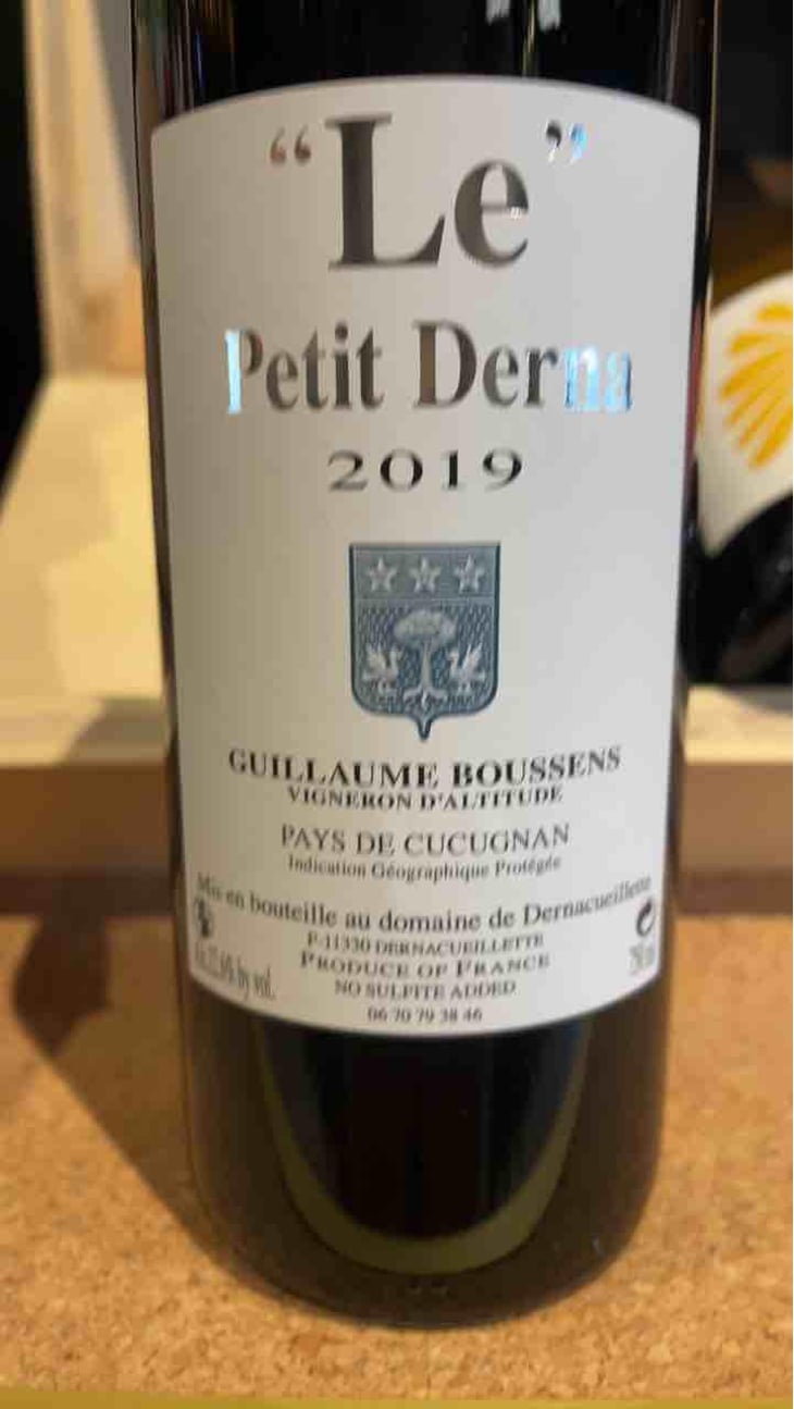 Le Petit Derna - Domaine Dernacueillette - Guillaume Boussens 