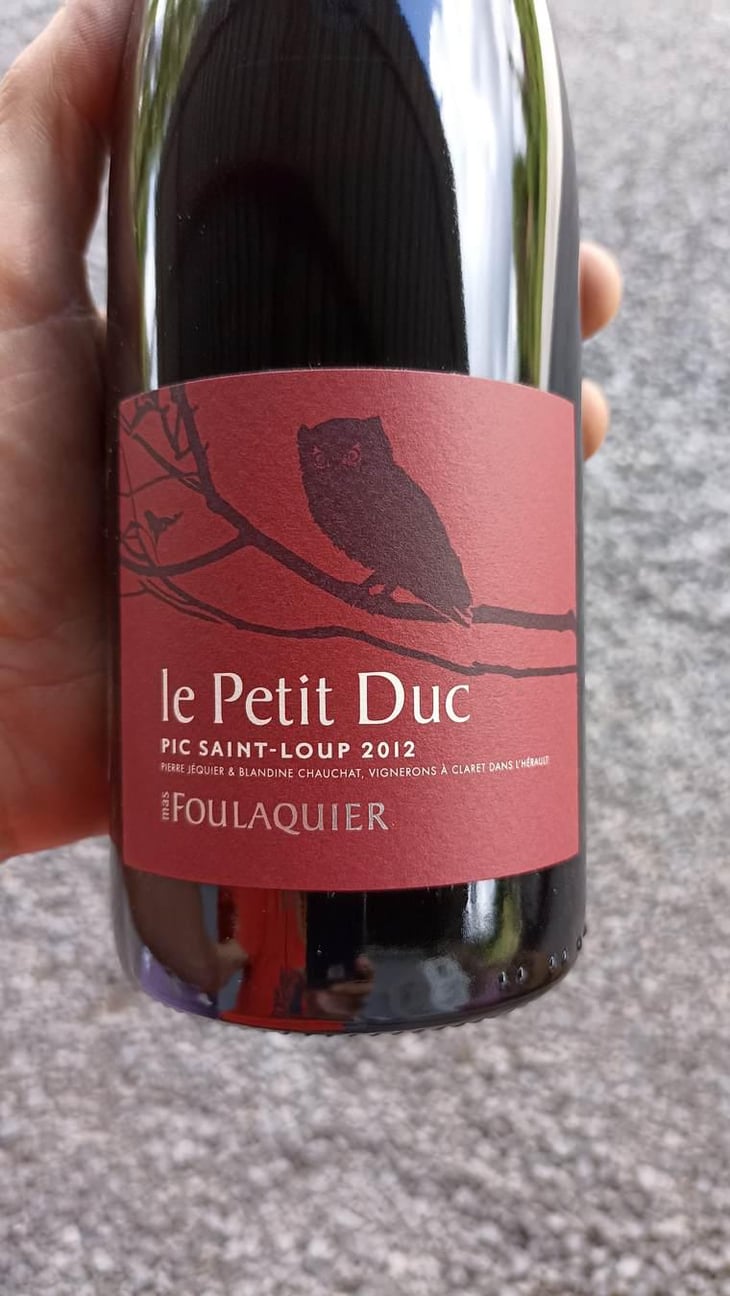 Le Petit Duc - Mas Foulaquier - Pierre Jequier & Blandine Chauchat 