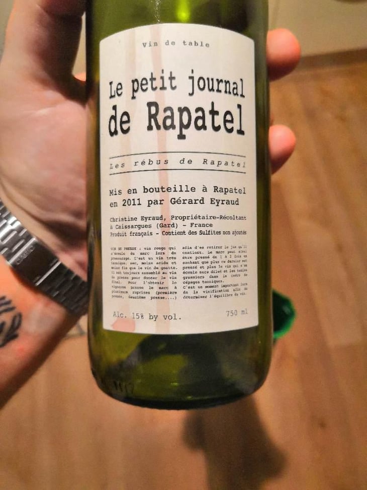 Le Petit Journal De Rapatel - Domaine de Rapatel - Gérard Eyraud 