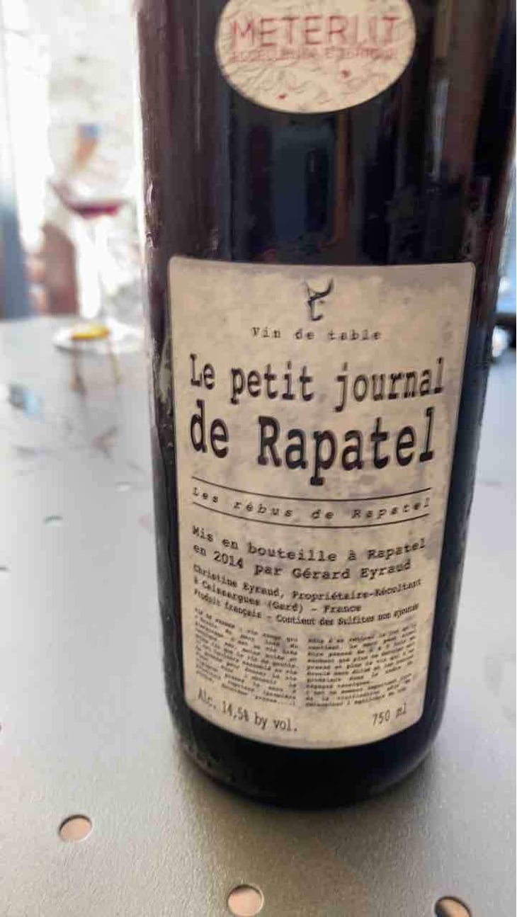Le Petit Journal De Rapatel - Domaine de Rapatel - Gérard Eyraud 