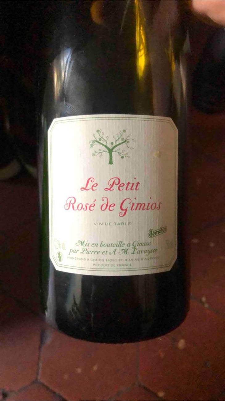 Le Petit Rosé de Gimios - Le Petit Domaine de Gimios - Anne-Marie Lavaysse 