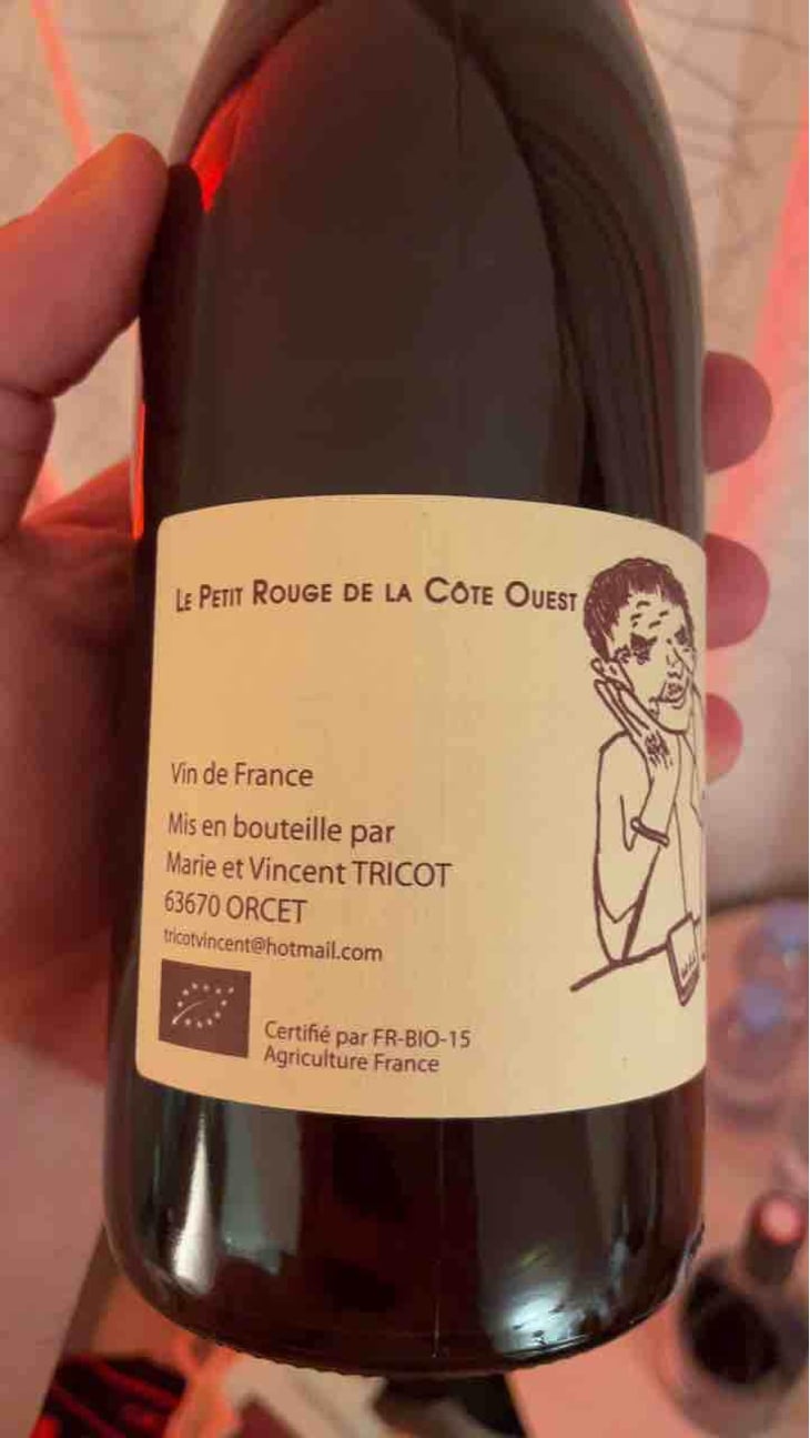 Le Petit Rouge de la Cote Ouest - Marie et Vincent Tricot - Vincent et Marie Tricot 
