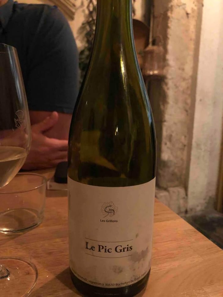 Le Pic Gris - Clos des Grillons - Nicolas Renaud 
