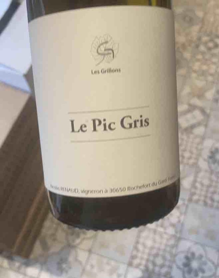 Le Pic Gris - Clos des Grillons - Nicolas Renaud 