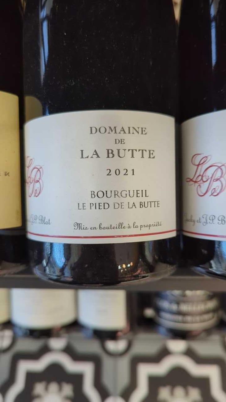 Le Pied De La Butte - Domaine De La Butte - Jacky Blot 