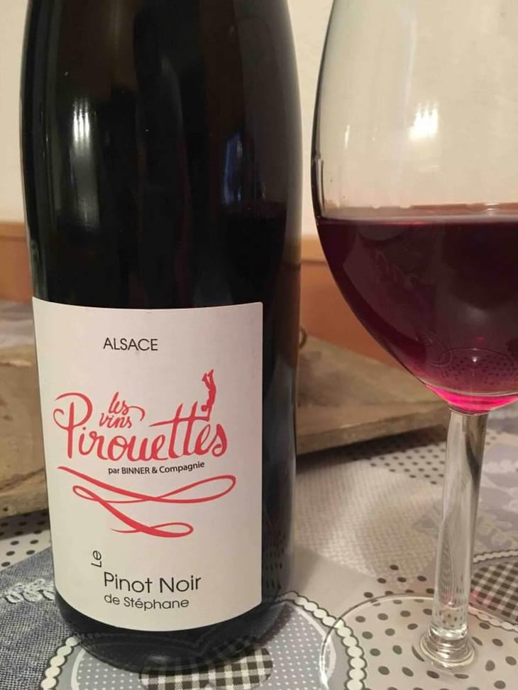 Le Pinot noir de Stéphane - Les Vins Pirouettes - Pierre Sanchez, Rémi Ségura & Xavier Couturier 